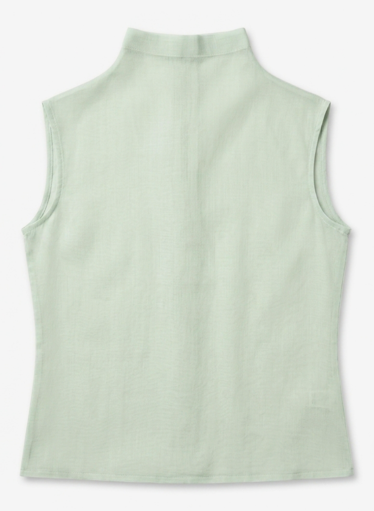 Sage Sheer Top