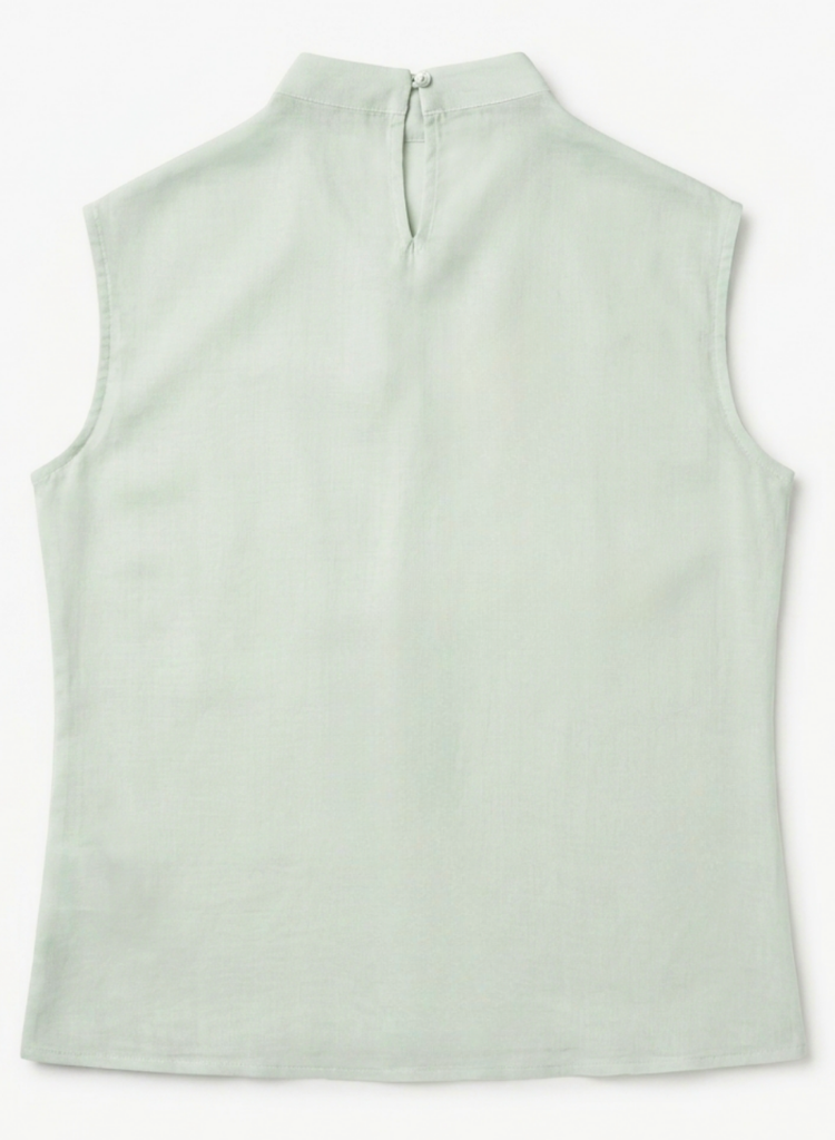 Sage Sheer Top