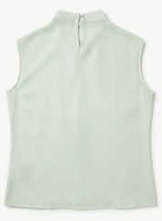 Sage Sheer Top