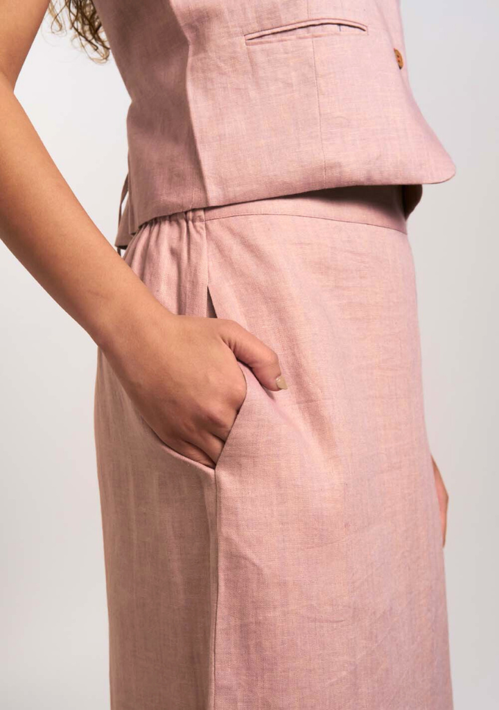 Sakura Beige Skirt