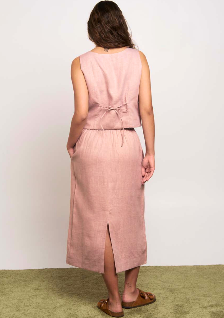 Sakura Beige Vest