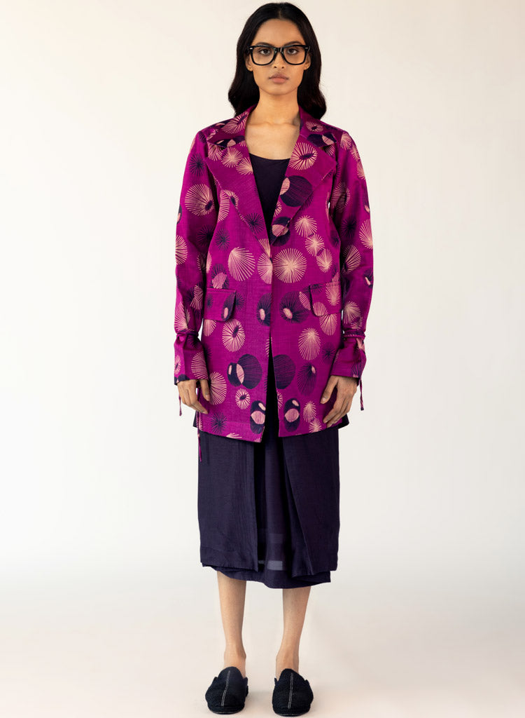 Sakura Blazer Wrap Dress Set