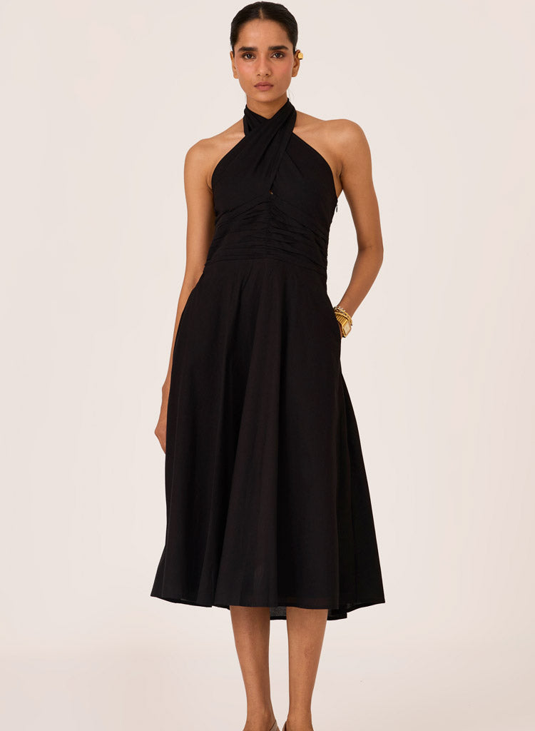 Samaria Halter Dress
