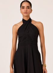 Samaria Halter Dress