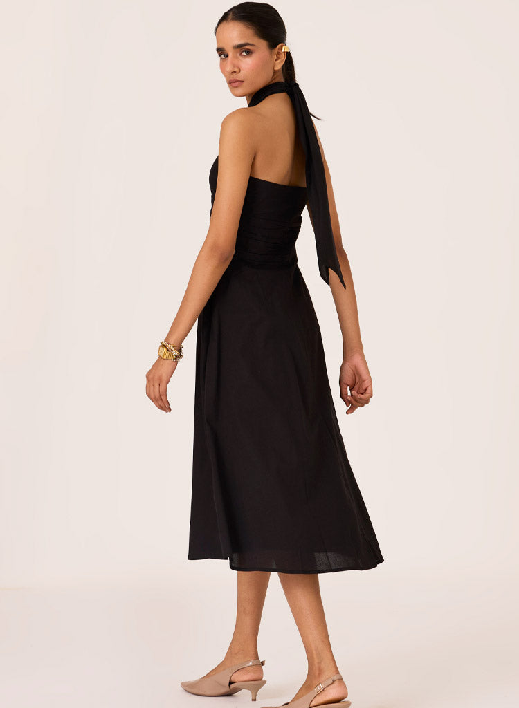 Samaria Halter Dress