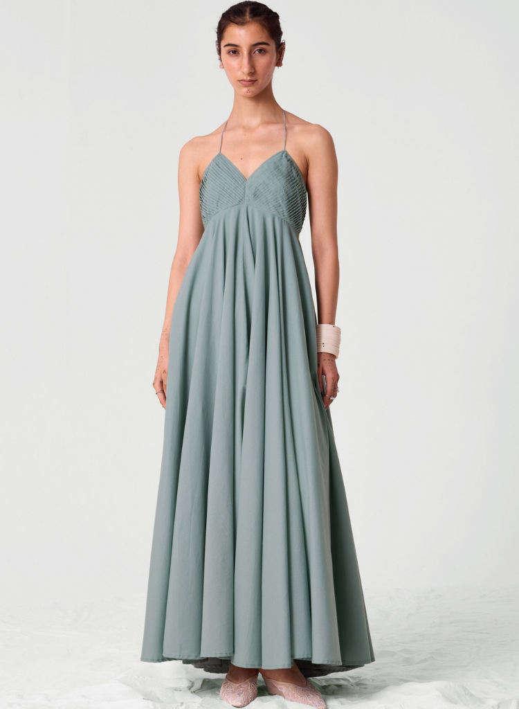Samir Pleated Dress