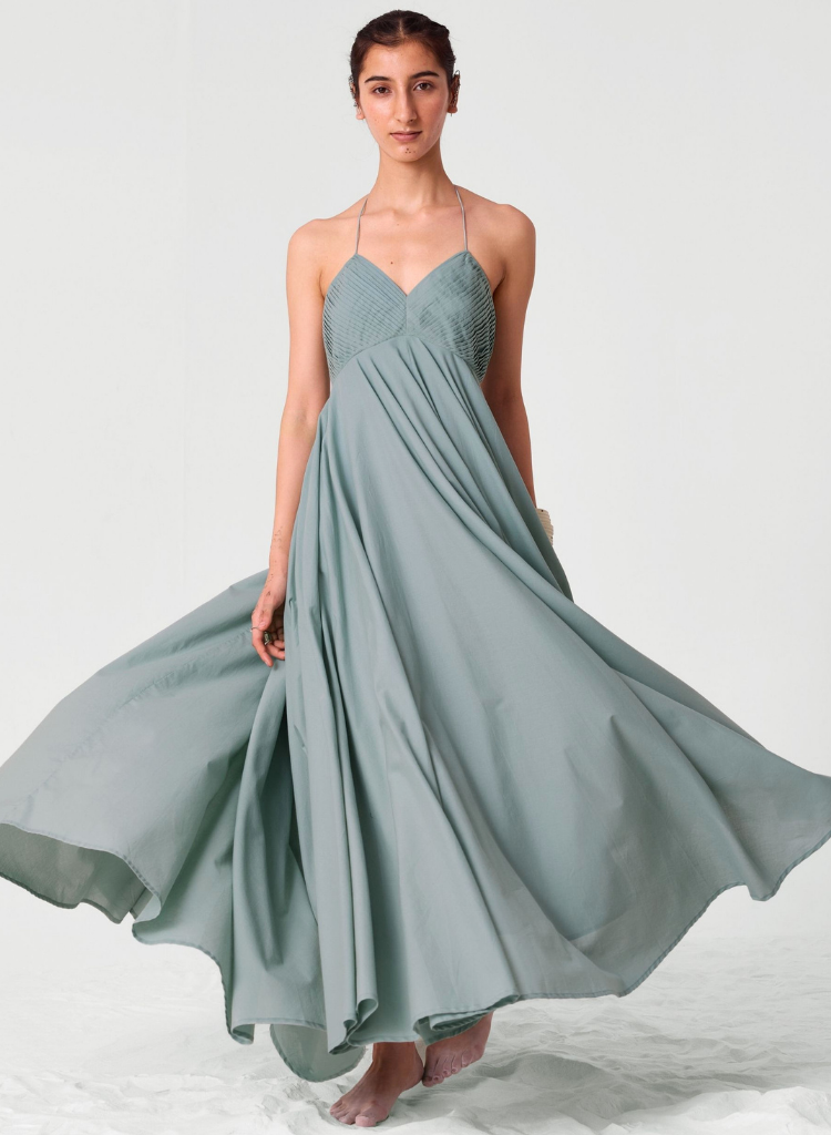 Samir Pleated Dress