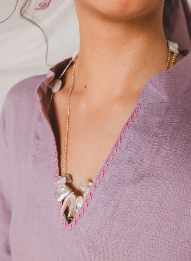 Sandra Embroidered Kaftan