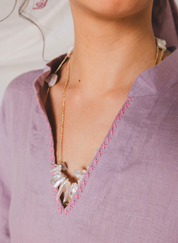 Sandra Embroidered Kaftan