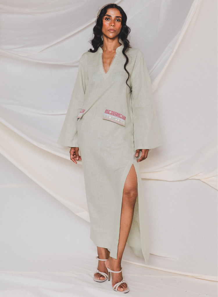 Sandra Embroidered Kaftan