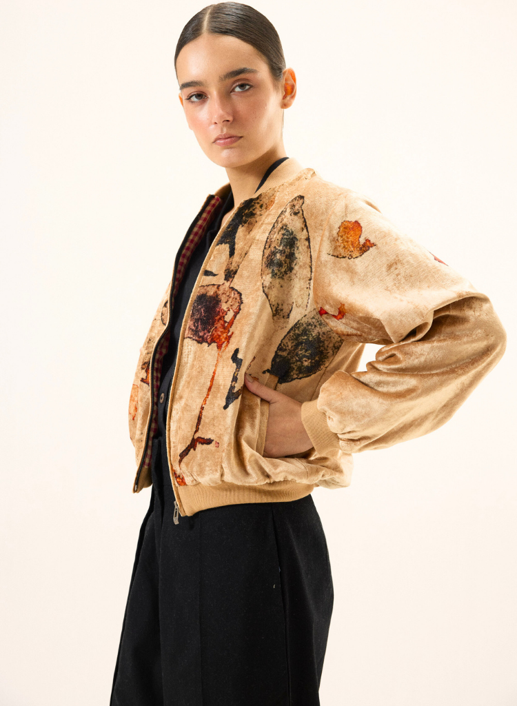 Sandswept Bomber Jacket