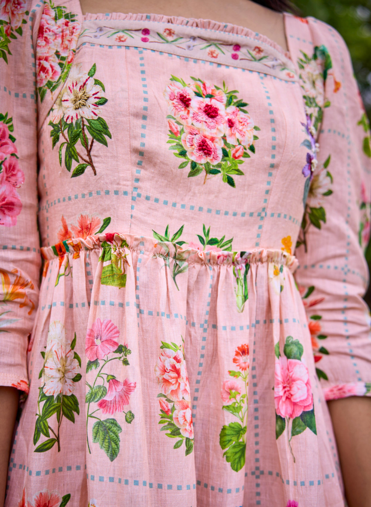 Sansa Square Neck Dress