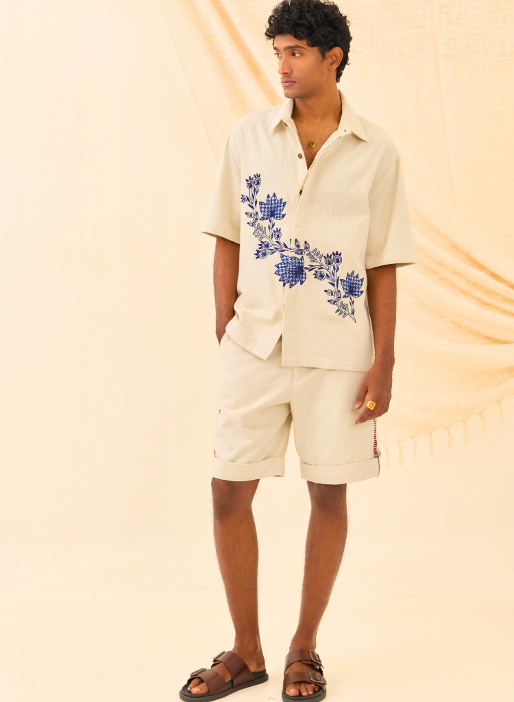 Saras Denim Men Shacket