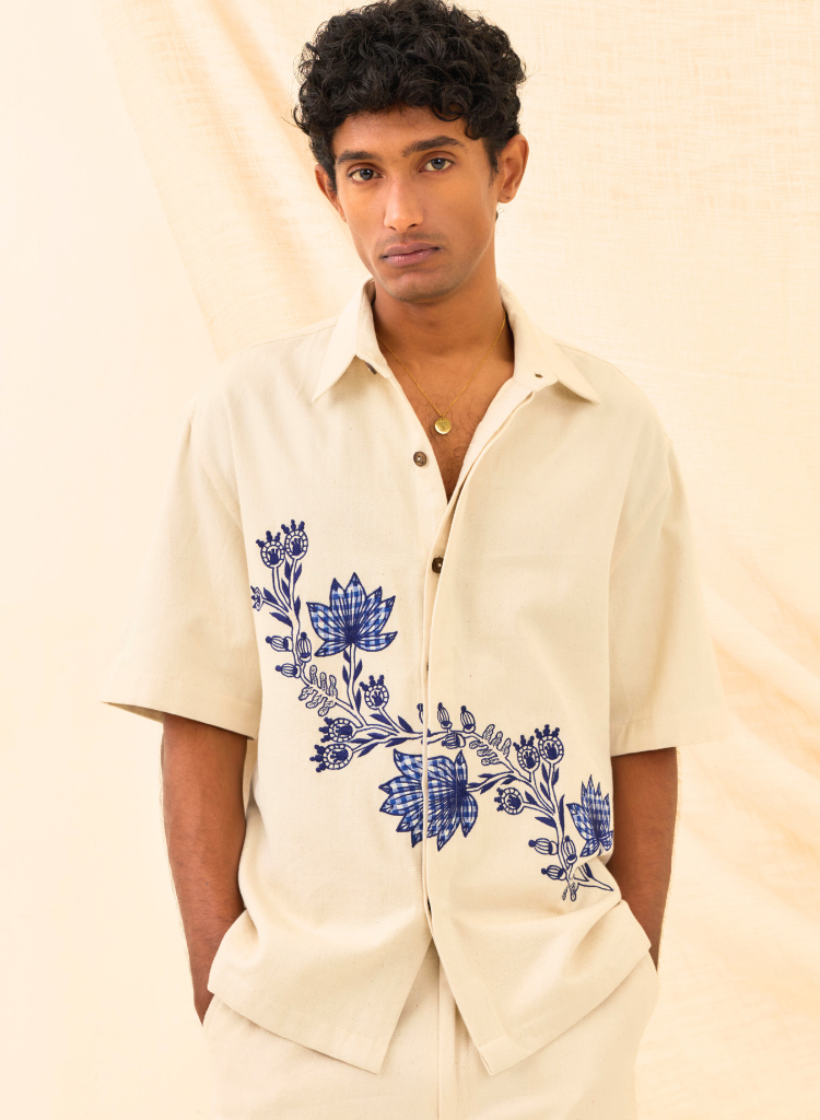 Saras Denim Men Shacket