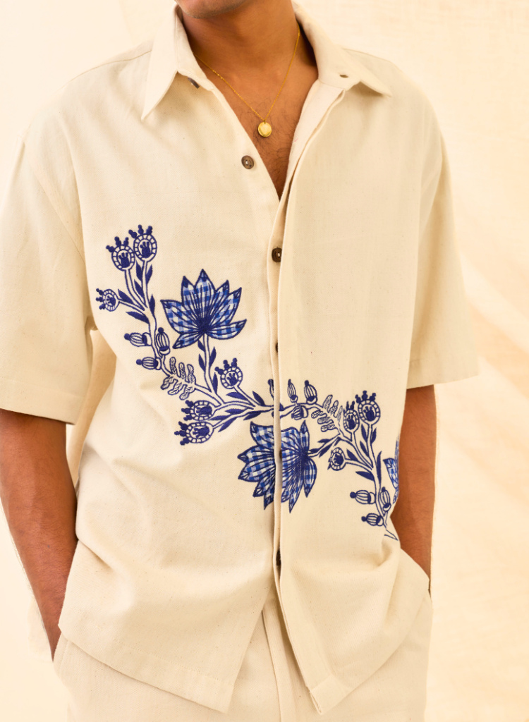 Saras Denim Men Shacket