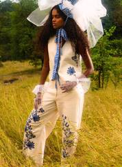 Saras Denim Waistcoat