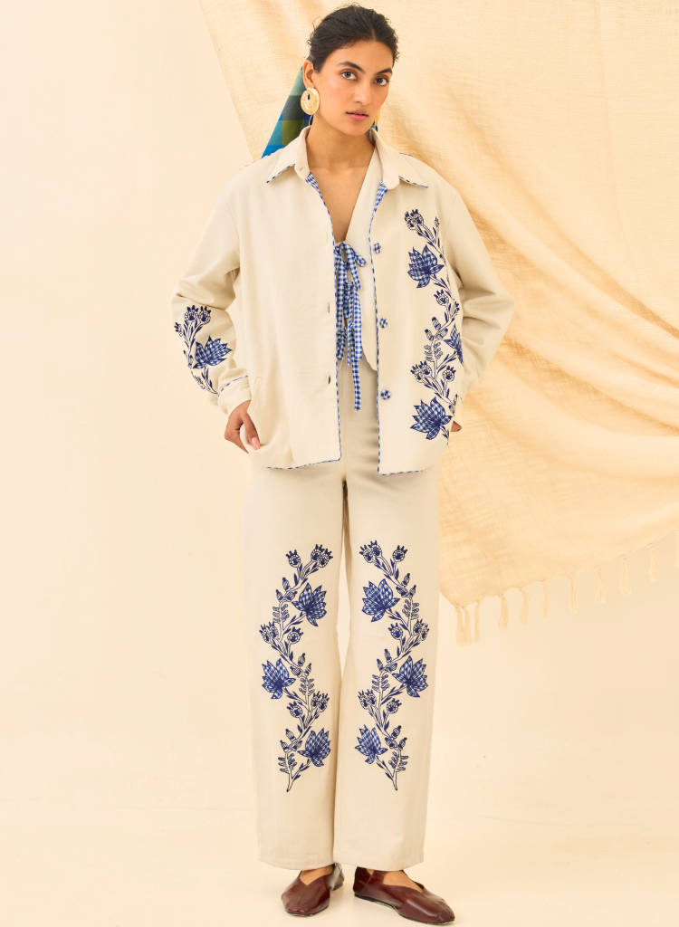 Saras Denim Trousers