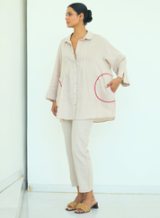 Sari Embroidered Shirt