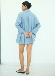 Sari Embroidered Shirt