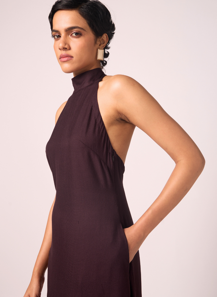 Saros Halter Dress