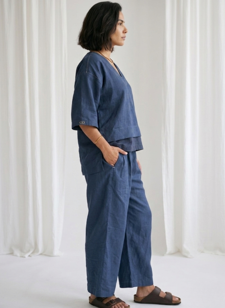 Savanna Indigo Top