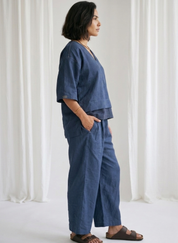 Savanna Indigo Top