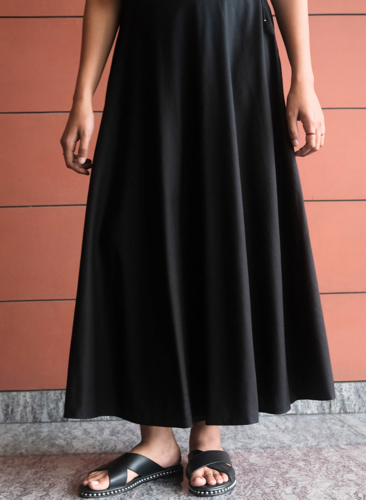 Scallop Flare Skirt