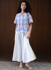 Scallop Flare Skirt