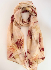 Scarlet Sage Mulberry Scarf