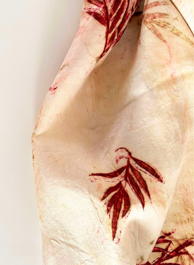 Scarlet Sage Mulberry Scarf