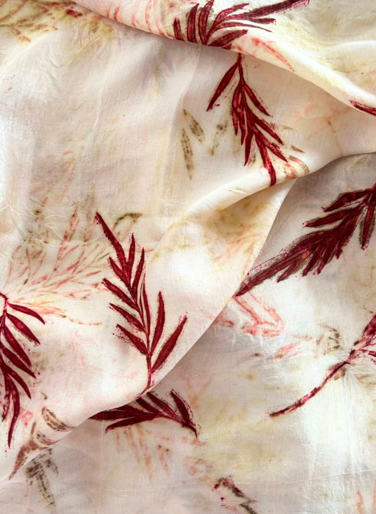 Scarlet Sage Mulberry Scarf