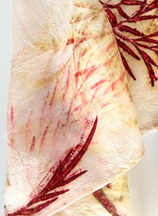 Scarlet Sage Mulberry Scarf