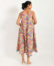 Scribble Hand Block Maxi