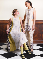 Scribbled in Threads Top