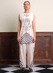 Scribbled in Threads Top