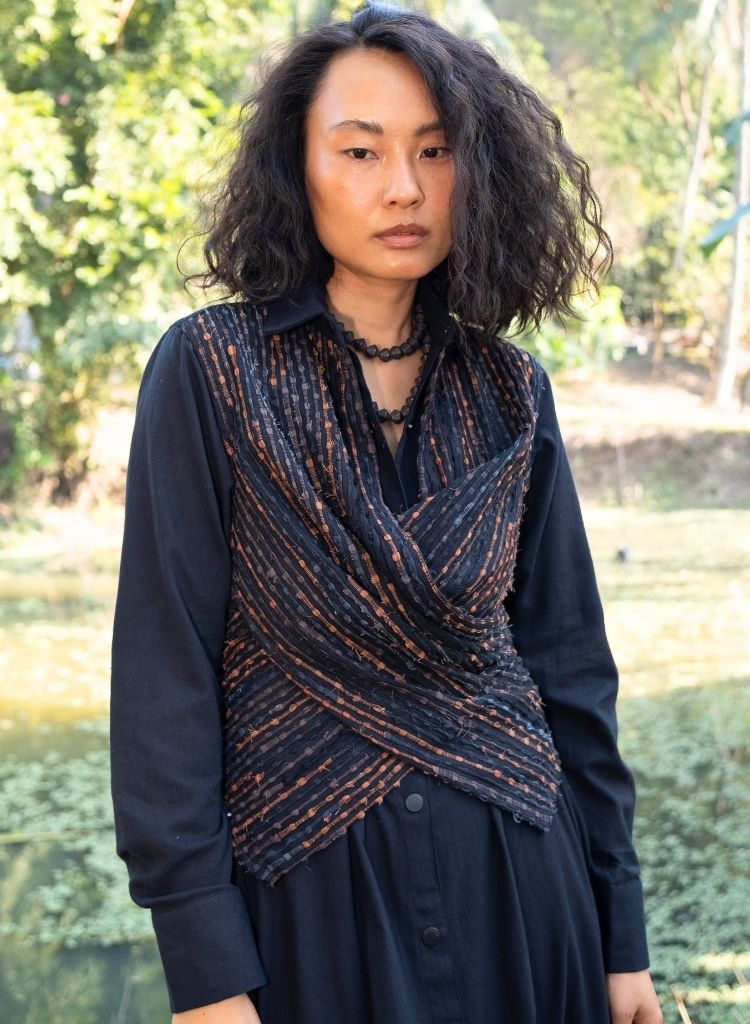 Black Copper Seattle Dress