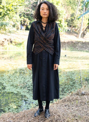 Black Copper Seattle Dress