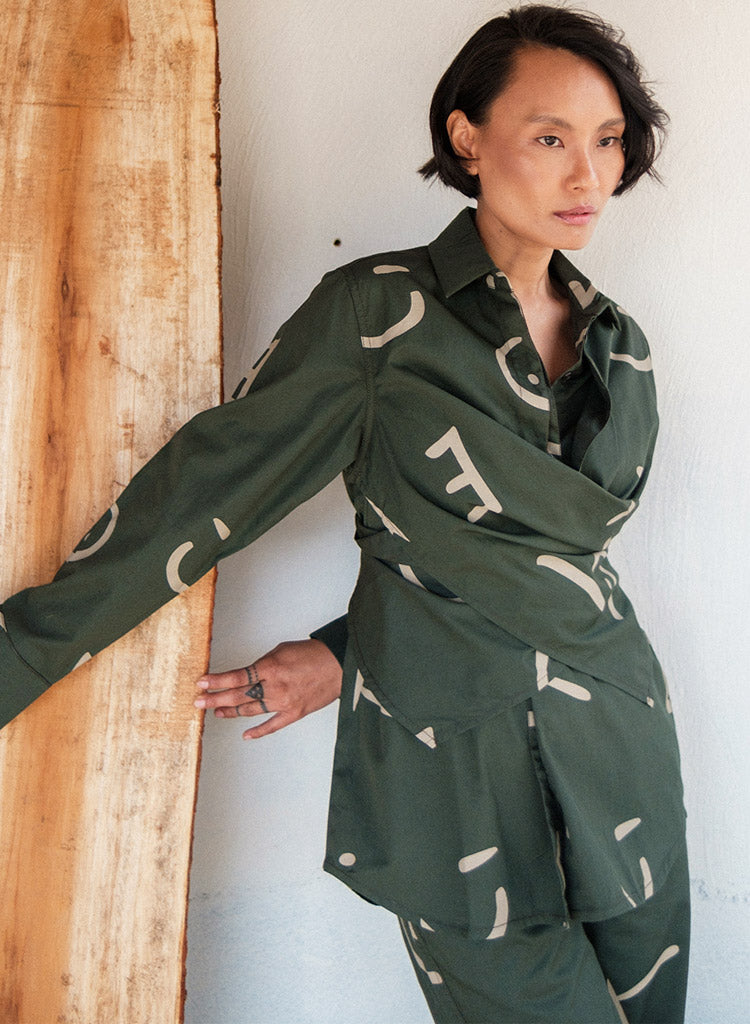 Seattle Wrap Line Shirt