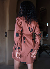 Seattle Wrap Triangle Dress