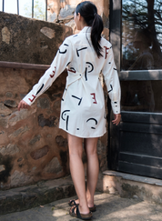 Seattle Line Shirt Dress