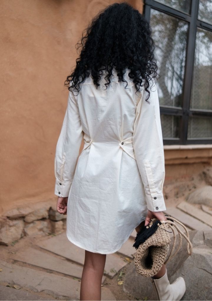 Seattle Wrap Shirt Dress