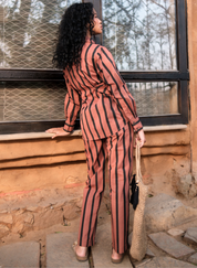 Seattle Wrap Stripe Shirt