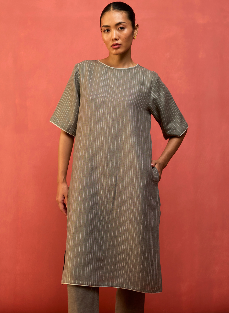 Semma Stripe Kurta