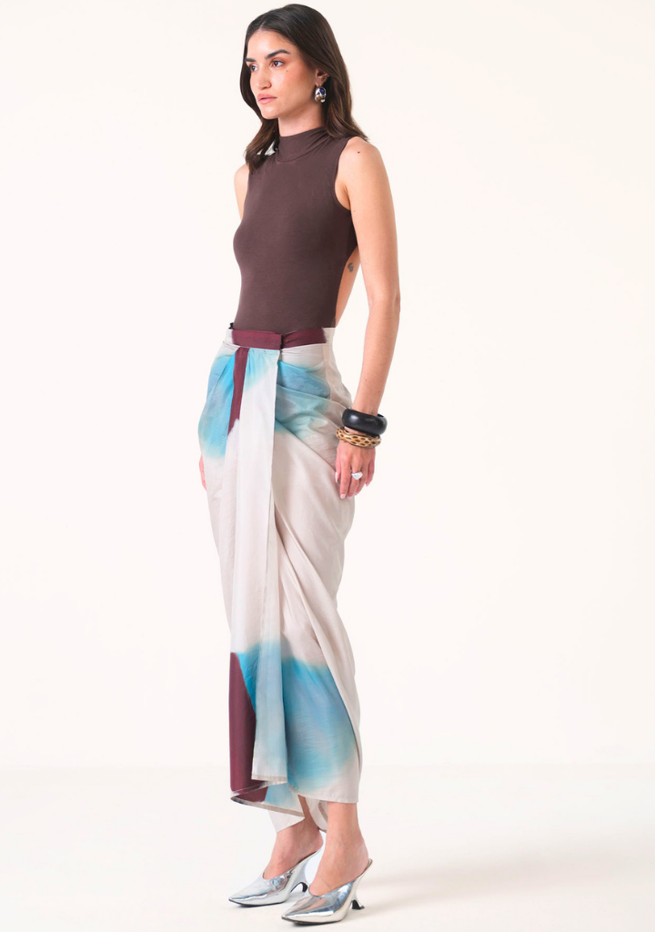 Sena Draped Skirt
