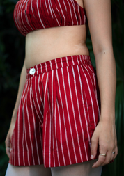 Sera Double Pleat Shorts