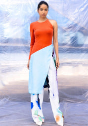 Sheath Long Line Top