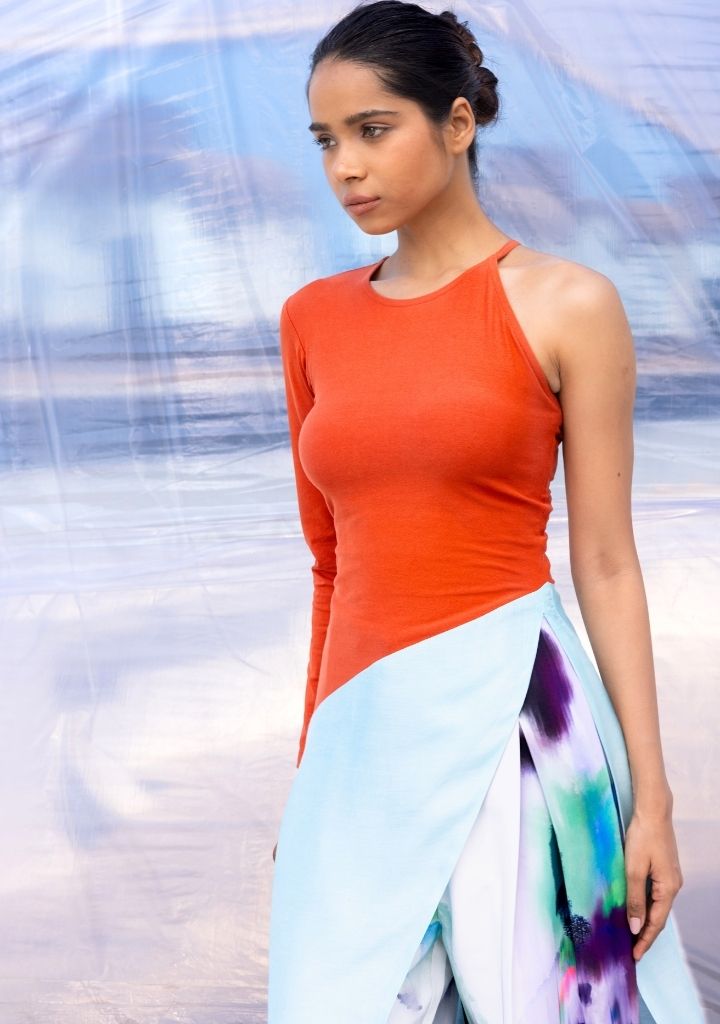 Sheath Long Line Top