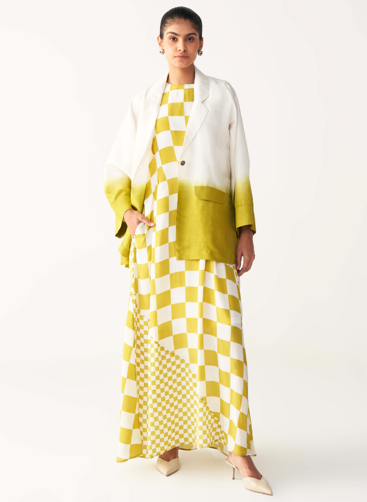 Asymmetric Dress Set