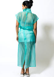 Sheer Midi Skirt