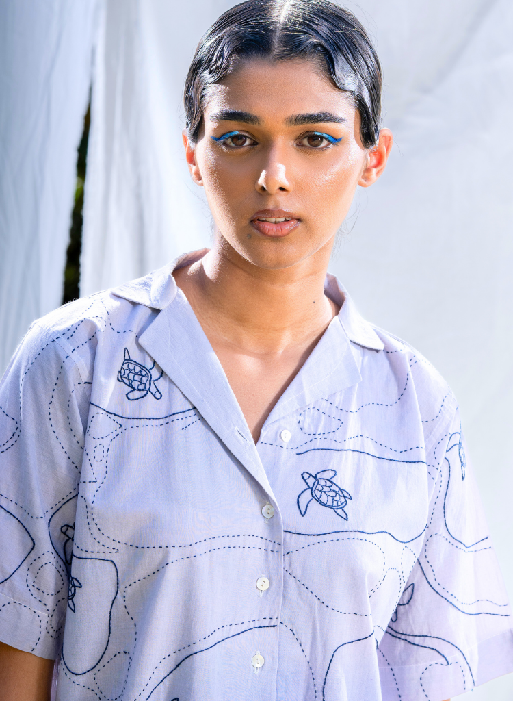 Shell Bound Ombré Shirt